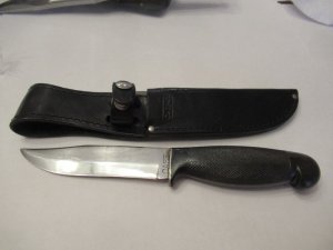  CASE XX Hard Rubber Handle  Fixed Blade Model  209-5 