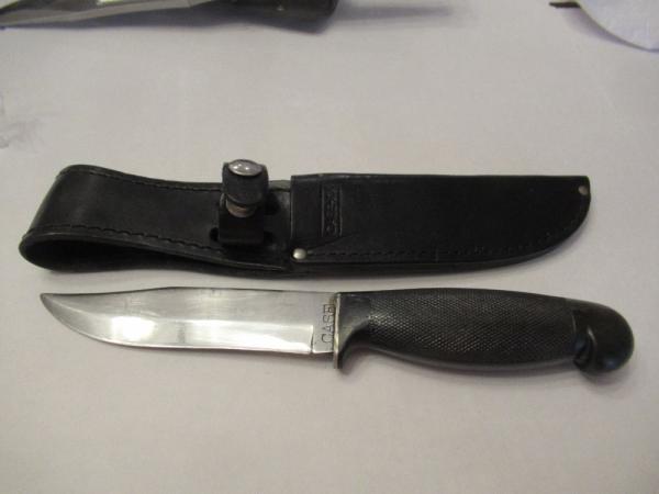  CASE XX Hard Rubber Handle  Fixed Blade Model  209-5 