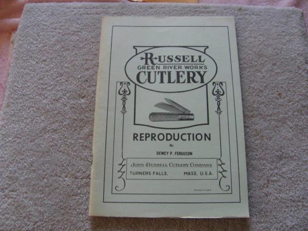 RUSSELL GREEN RIVER WORKS PRODUCTS (ALL RUSSELL COLLECTORS NEED)