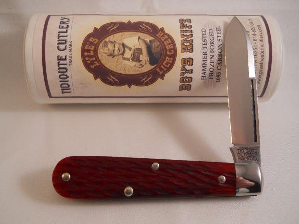 Great Eastern Cutlery Tidioute #14 Lyle's Lick Creek Boys Knife USA Mint Great Eastern Cutlery Tidioute #14 Lyle's Lick Creek Boys Knife USA Mint