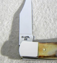 Case XX USA Rare 3 Dot 1997 Discontinued Pattern Genuine Stag # 51405L SS Lock Back knife