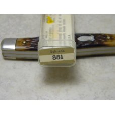 Schrade NY USA 881 Delrin Stockman Knife in Tube Schrade NY USA 881 Delrin Stockman Knife in Tube