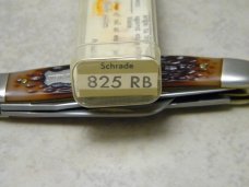 Schrade+ USA 825 Jigged Delrin Razor Blade Stainless Stockman Knife in Tube Schrade+ USA 825 Jigged Delrin Razor Blade Stainless Stockman Knife in Tube