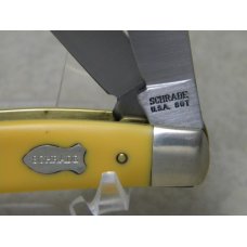 Schrade USA Yellow 8OT Old Timer Stockman Knife in Box Schrade USA Yellow 8OT Old Timer Stockman Knife in Box
