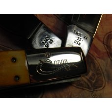 Case xx 1988 Collectors Club Daddy Barlow Knife w/ Fantastic Stag & CCC Shield & Red Blade Etch -NOS Case xx 1988 Collectors Club Daddy Barlow Knife w/ Fantastic Stag & CCC Shield & Red Blade Etch -NOS