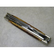 Old Cutler USA Jigged Delrin Carbon Steel 538 4-Blade Stockman Knife in Box Old Cutler USA Jigged Delrin Carbon Steel 538 4-Blade Stockman Knife in Box