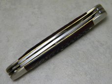 Old Cutler USA Jigged Delrin 423 Carbon Steel Small Jack Knife in Box Old Cutler USA Jigged Delrin 423 Carbon Steel Small Jack Knife in Box