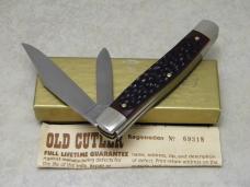 Old Cutler USA Jigged Delrin 523 Carbon Steel Jack Knife in Box Old Cutler USA Jigged Delrin 523 Carbon Steel Jack Knife in Box