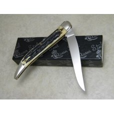 Queen Cutlery Co. Titusville PA #20 Bone Toothpick Knife in Box Queen Cutlery Co. Titusville PA #20 Bone Toothpick Knife in Box