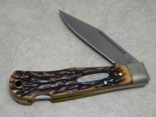 Rigid USA (Made by Camillus) Delrin RG77 Bear Tooth Lockback Knife in Box