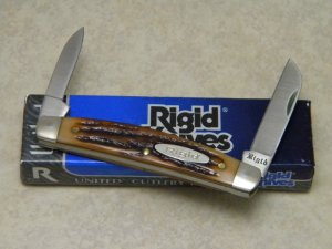 Rigid USA (Made by Camillus) Delrin RG84 2-Blade Congress Knife in Box