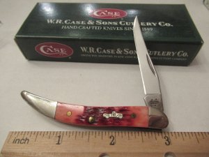  Case XX  SFO, Red Bone, Tiny Texas Toothpick, Truck Shield, Pattern # 610096 SS 