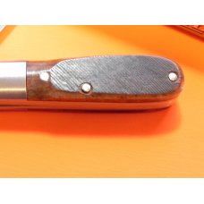Russell (Green River Works) Barlow Pocket Knife w/ Brown Bone Handles & Blade Etching -NOS w/ Box Russell (Green River Works) Barlow Pocket Knife w/ Brown Bone Handles & Blade Etching -NOS w/ Box