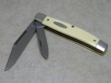 Old Cutler USA Smooth White 521 Carbon Steel Jack Knife in Box