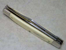 Old Cutler USA Smooth White 521 Carbon Steel Jack Knife in Box