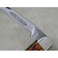 Boker USA Tree Brand Imitation Stag 9572 Muskrat Knife Boker USA Tree Brand Imitation Stag 9572 Muskrat Knife