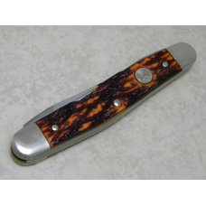 Boker USA Tree Brand Imitation Stag 9572 Muskrat Knife Boker USA Tree Brand Imitation Stag 9572 Muskrat Knife