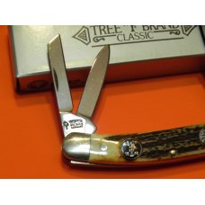 Nice Boker Whittler Pocket Knife w/ Great Stag Handles & 2 Shields on Handles +NOS in Original Box Nice Boker Whittler Pocket Knife w/ Great Stag Handles & 2 Shields on Handles +NOS in Original Box