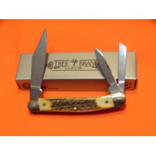 Nice Boker Whittler Pocket Knife w/ Great Stag Handles & 2 Shields on Handles +NOS in Original Box Nice Boker Whittler Pocket Knife w/ Great Stag Handles & 2 Shields on Handles +NOS in Original Box