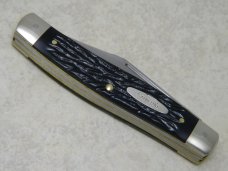 Camillus New York USA Jigged Black FF2 Large Stockman Knife c.2000 Camillus New York USA Jigged Black FF2 Large Stockman Knife c.2000