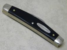 Camillus New York USA Slick Black Medium Congress Knife