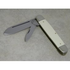 Camillus New York USA White #23 Jumbo Cigar Jack Knife