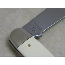 Camillus New York USA White #23 Jumbo Cigar Jack Knife
