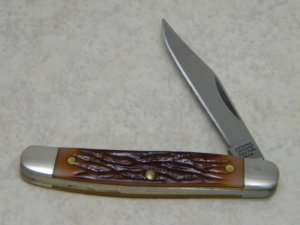 Camillus New York USA Jigged Delrin Small Linerlock Knife