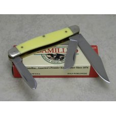 Camillus New York USA 711Y "Yello-Jaket" Medium Stockman Knife NIB Camillus New York USA 711Y "Yello-Jaket" Medium Stockman Knife NIB
