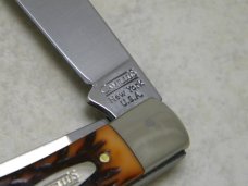 Camillus New York USA 717S  Jigged Delrin Trapper Knife NIB