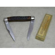 Schrade NY USA Delrin 787 "Improved Muskrat" Knife New in Tube
