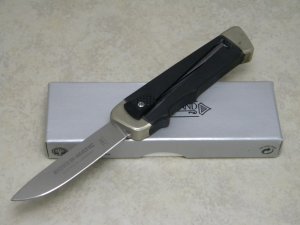 Boker-Matic Solingen, Germany 700 Black Push-Out/Retractable Knife 