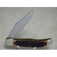 Queen Steel USA 44B Delrin Folding Hunter Push-Lock Knife NIB Queen Steel USA 44B Delrin Folding Hunter Push-Lock Knife NIB