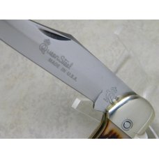 Queen Steel USA 44B Delrin Folding Hunter Push-Lock Knife NIB Queen Steel USA 44B Delrin Folding Hunter Push-Lock Knife NIB
