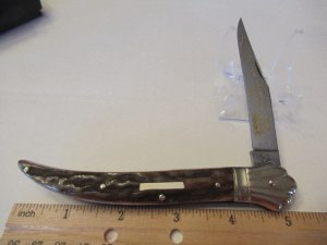 Fight'N Rooster By Frank Buster Large Stag  Tooth Pick 