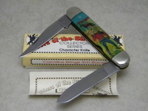 Camillus New York USA Riders of the Silver Screen CM8001 Tom Mix Big Cigar Knife - NIB