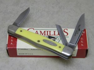 Camillus New York USA 72Y  "Yello-Jaket" Whittler Knife NIB