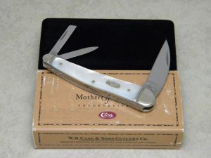 Case XX USA 2006 Pearl 8355WH SS Wharncliffe Seahorse Whittler Knife NIB