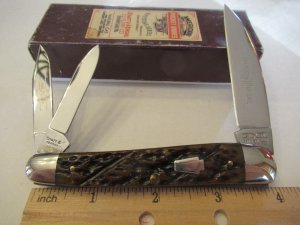 Schatt & Morgan Brown Bone Stockman Pattern # 43054 