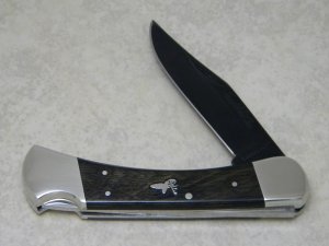 Tasco Miami, FL. "Tasco World Class" 440 Vanadium Stainless Steel Japan Wood Lockback Knife
