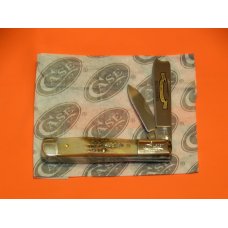 Case xx 2006 Collectors Club Razor Barlow Knife w Stag & CCC Shield & Gold Scroll Blade Etch -NOS Case xx 2006 Collectors Club Razor Barlow Knife w Stag & CCC Shield & Gold Scroll Blade Etch -NOS