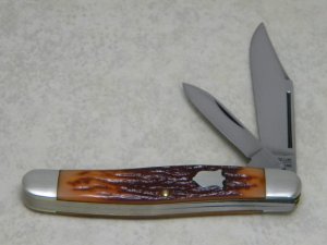Camillus New York USA Delrin 18 Serpentine  Jack Knife