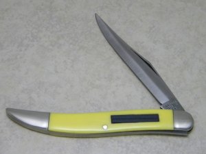 Camillus New York USA Yellow No.5 Fish Knife