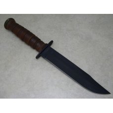 Camillus New York USA Stacked Leather 5685B USMC Marine Fighting Fixed Blade Knife & Sheath in Box Camillus New York USA Stacked Leather 5685B USMC Marine Fighting Fixed Blade Knife & Sheath in Box