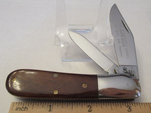 Queen Rawhide Series Wood Barlow  Model 8075 