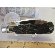 Great Eastern Antique Walnut Bone Folding Lock Back pattern # 720110 Great Eastern Antique Walnut Bone Folding Lock Back pattern # 720110