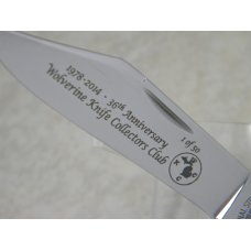 Canal Street Cutlery Co. USA Bone 2333699 "Wolverine Knife Collectors Club" Jack Knife in Box c.2014 Canal Street Cutlery Co. USA Bone 2333699 "Wolverine Knife Collectors Club" Jack Knife in Box c.2014