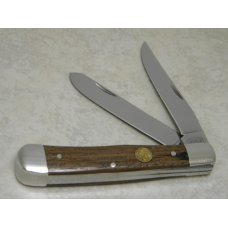 Canal Street Cutlery Co. USA Reclaimed American Chestnut 215104 Trapper Knife in Box c.2010 Canal Street Cutlery Co. USA Reclaimed American Chestnut 215104 Trapper Knife in Box c.2010