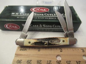 Case XX Bone Stag Small Stockman Pattern # 6.5327 SS