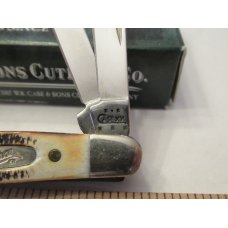 Case XX Bone Stag Small Stockman Pattern # 6.5327 SS Case XX Bone Stag Small Stockman Pattern # 6.5327 SS